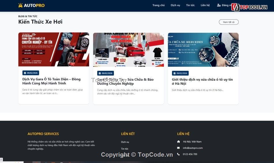 Website giới thiệu,Web giới thiệu,Web dịch vụ